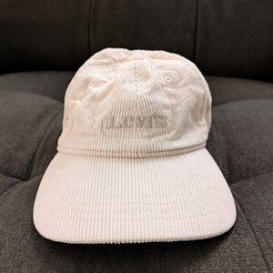 Levi's Light Pink Corduroy Hat